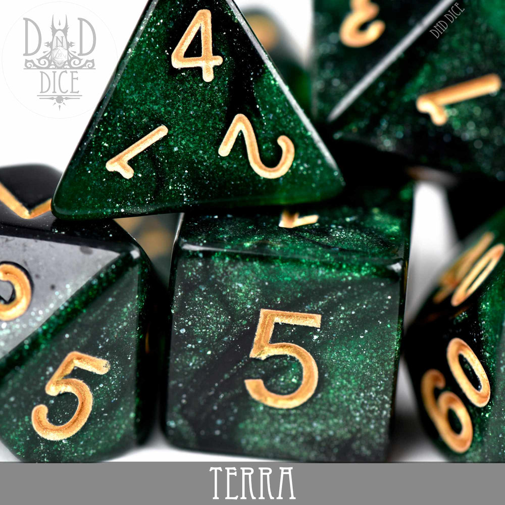 Terra Galaxy 7 or 11 Dice Set (Online Order Only)