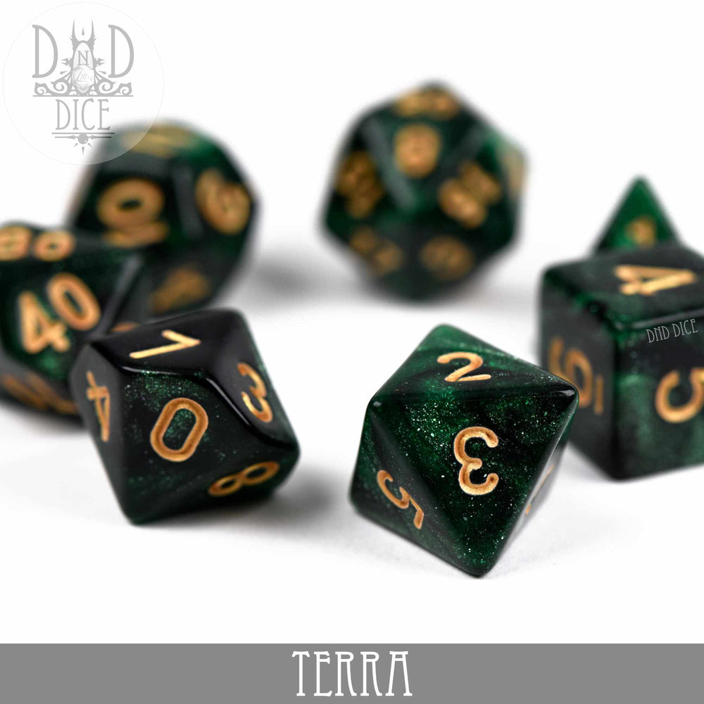 Terra Galaxy 7 or 11 Dice Set (Online Order Only)