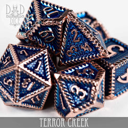 Terror Creek Metal Dice Set (Online Order Only)