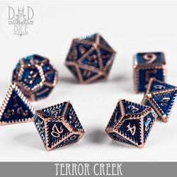 Terror Creek Metal Dice Set (Online Order Only)