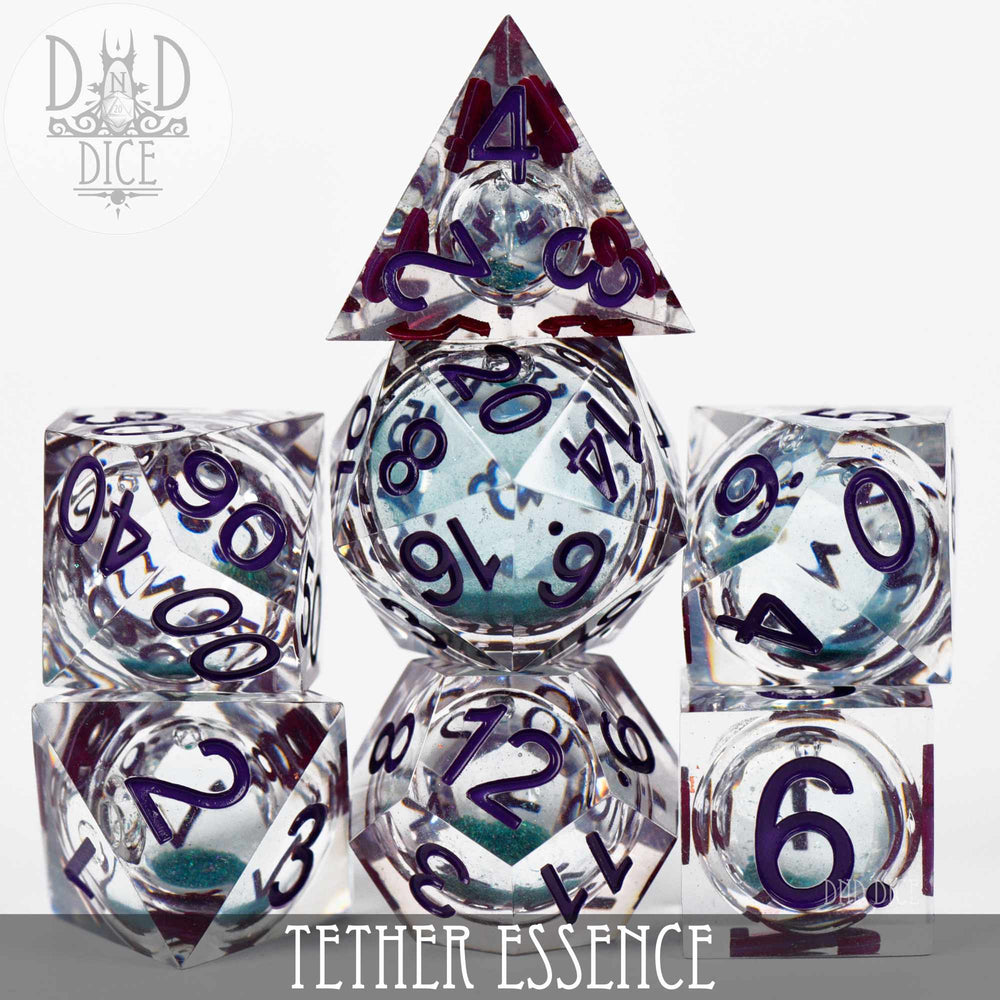 Tether Essence Liquid Core Dice Set (Online Order Only)
