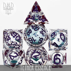 Tether Essence Liquid Core Dice Set (Online Order Only)