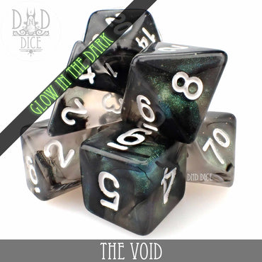 The Void Glow in the Dark Dice Set (Online Order Only)