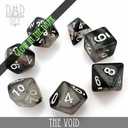 The Void Glow in the Dark Dice Set (Online Order Only)