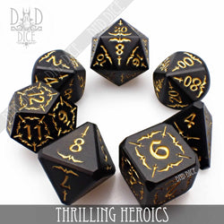 Thrilling Heroics Metal Dice Set (Online Order Only)