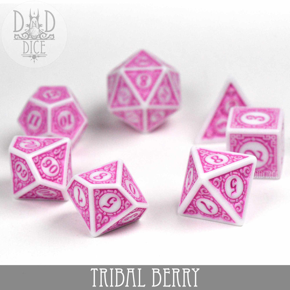 Tribal Berry Dice Set (Online Order Only)