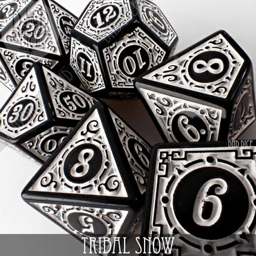 Tribal Snow Dice Set (Online Order Only)