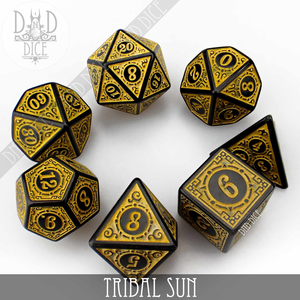 Tribal Sun Dice Set (Online Order Only)