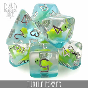 Turtle Power Dice Set (Online Order Only)