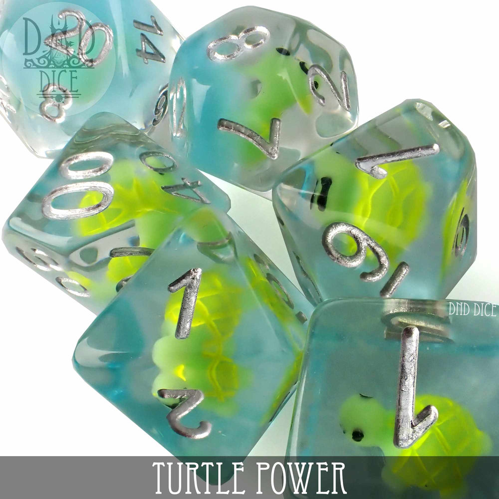 Turtle Power Dice Set (Online Order Only)