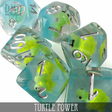 Turtle Power Dice Set (Online Order Only)