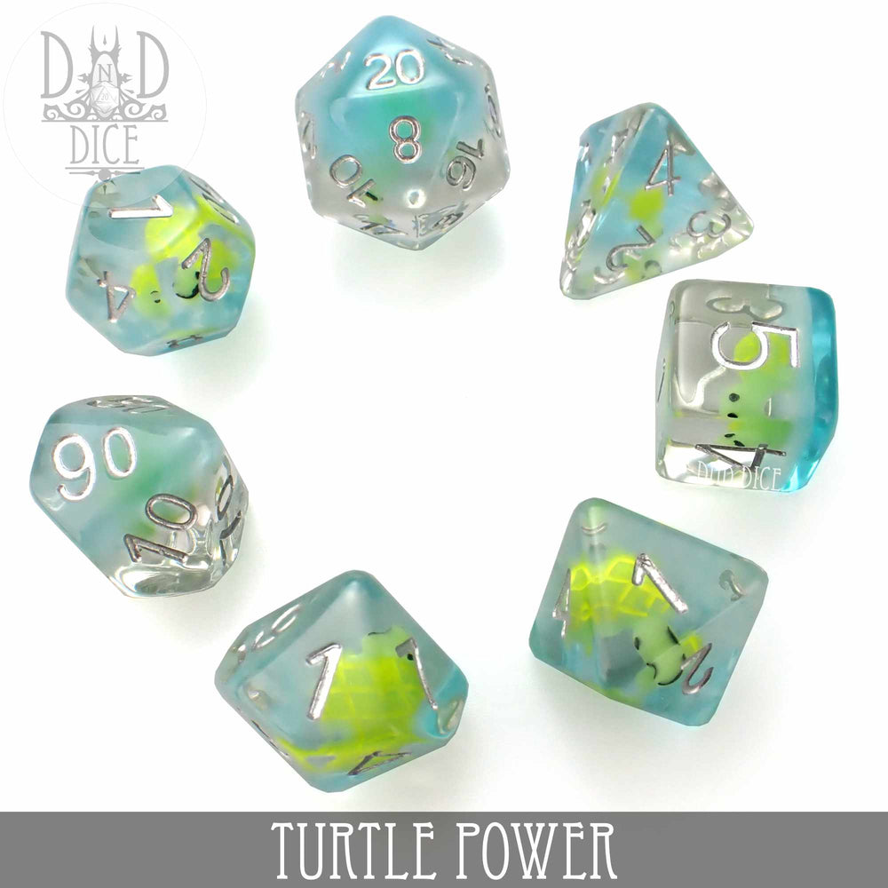 Turtle Power Dice Set (Online Order Only)