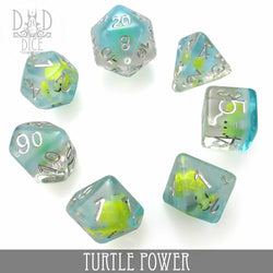 Turtle Power Dice Set (Online Order Only)