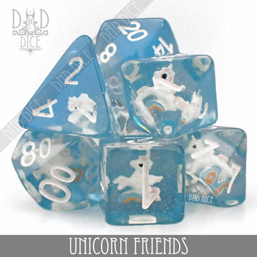 Unicorn Friends Dice Set (Online Order Only)