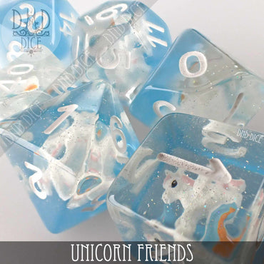 Unicorn Friends Dice Set (Online Order Only)