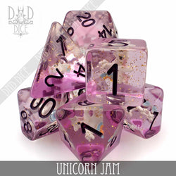 Unicorn Jam Dice Set (Online Order Only)