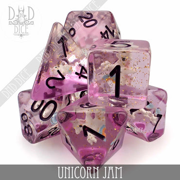 Unicorn Jam Dice Set (Online Order Only)