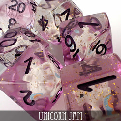 Unicorn Jam Dice Set (Online Order Only)