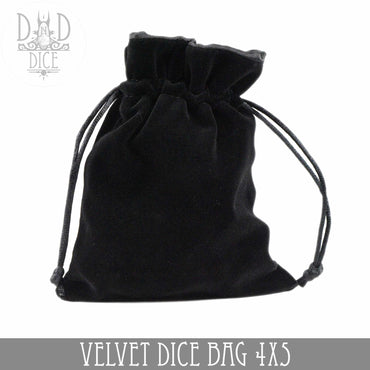 Velvet Dice Bags (2 Sizes) (Online Order Only)