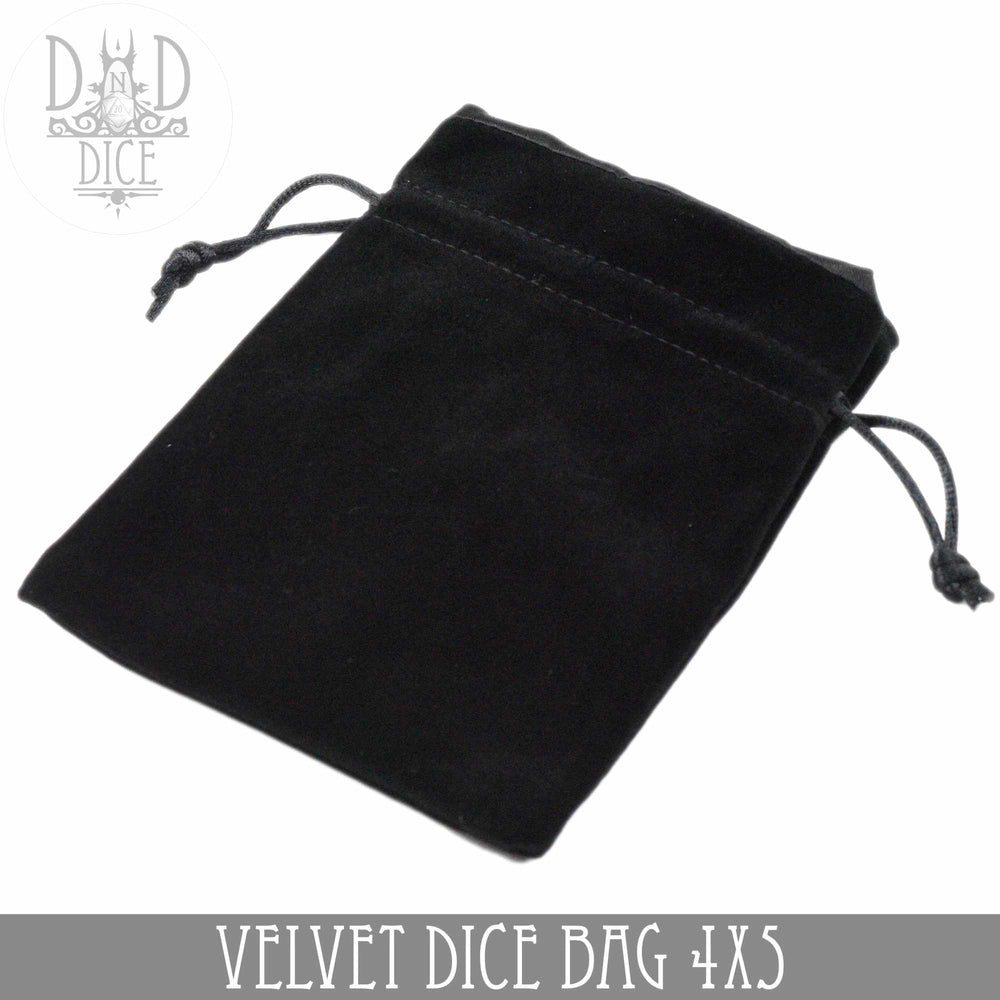 Velvet Dice Bags (2 Sizes) (Online Order Only)