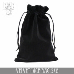 Velvet Dice Bags (2 Sizes) (Online Order Only)