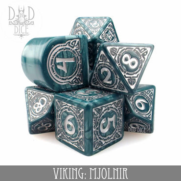 Viking Mjolnir Dice Set (Online Order Only)