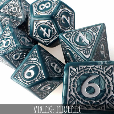Viking Mjolnir Dice Set (Online Order Only)