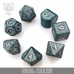 Viking Mjolnir Dice Set (Online Order Only)