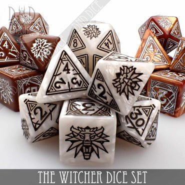 The Witcher Dice Set and Coin - Geralt (Online Order Only)