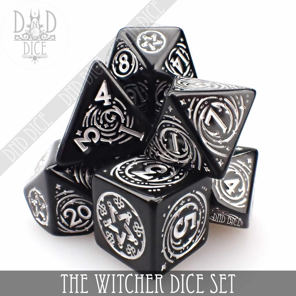 The Witcher Dice Set and Coin - Yennefer (Online Order Only)