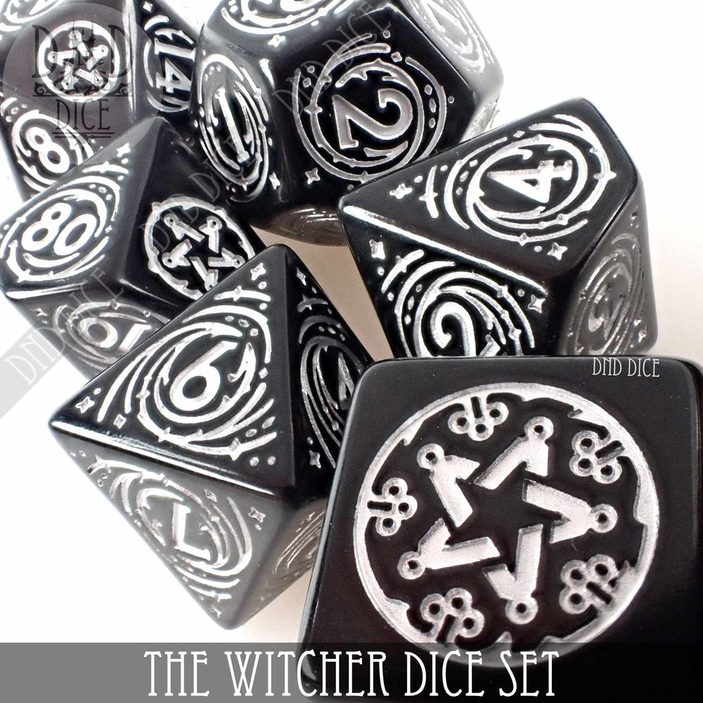 The Witcher Dice Set and Coin - Yennefer (Online Order Only)