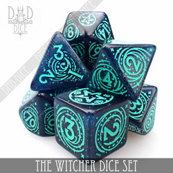 The Witcher Dice Set and Coin - Yennefer (Online Order Only)