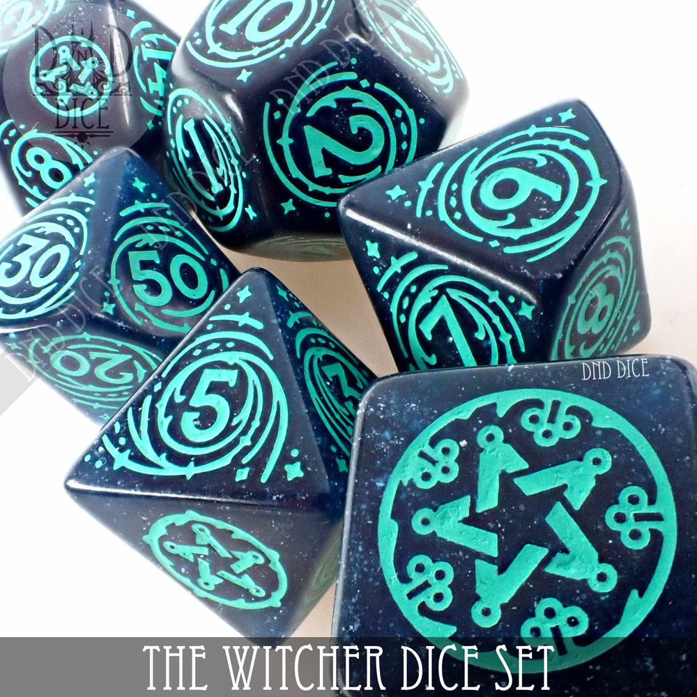 The Witcher Dice Set and Coin - Yennefer (Online Order Only)