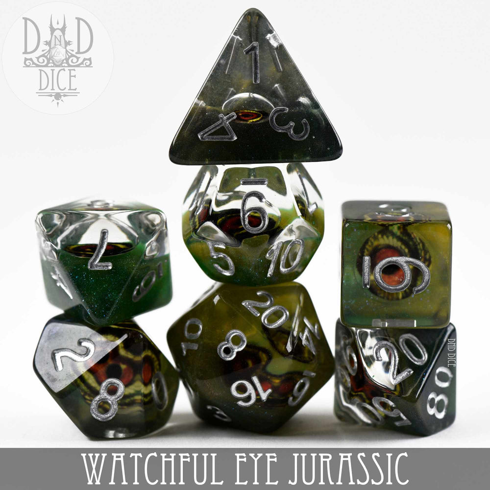 Watchful Eye - Jurassic Dice Set (Online Order Only)