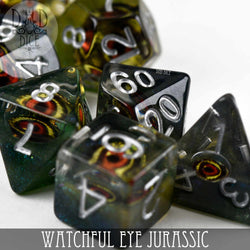 Watchful Eye - Jurassic Dice Set (Online Order Only)