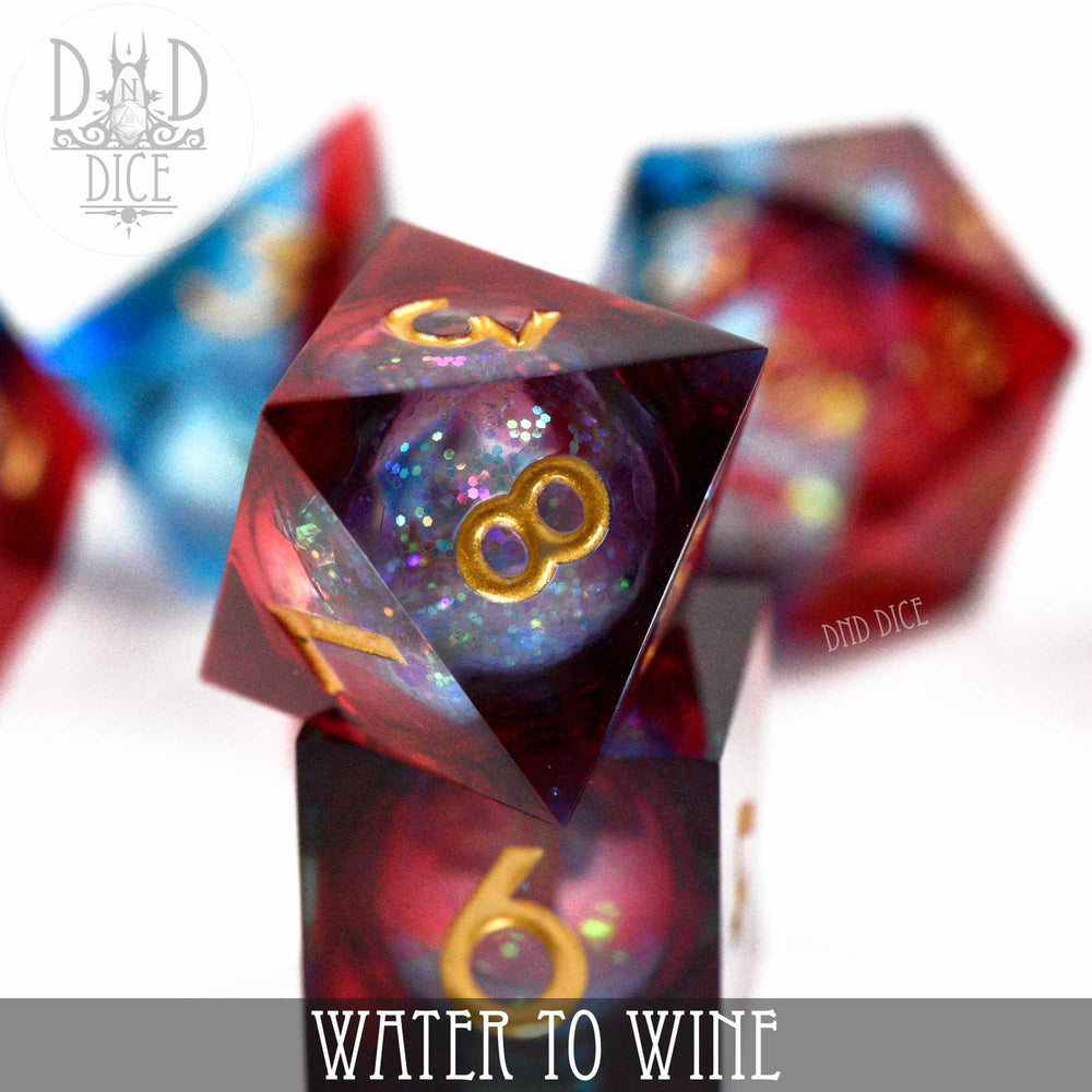 Water to Wine Liquid Core Dice Set (Online Order Only)