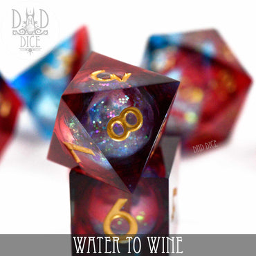 Water to Wine Liquid Core Dice Set (Online Order Only)