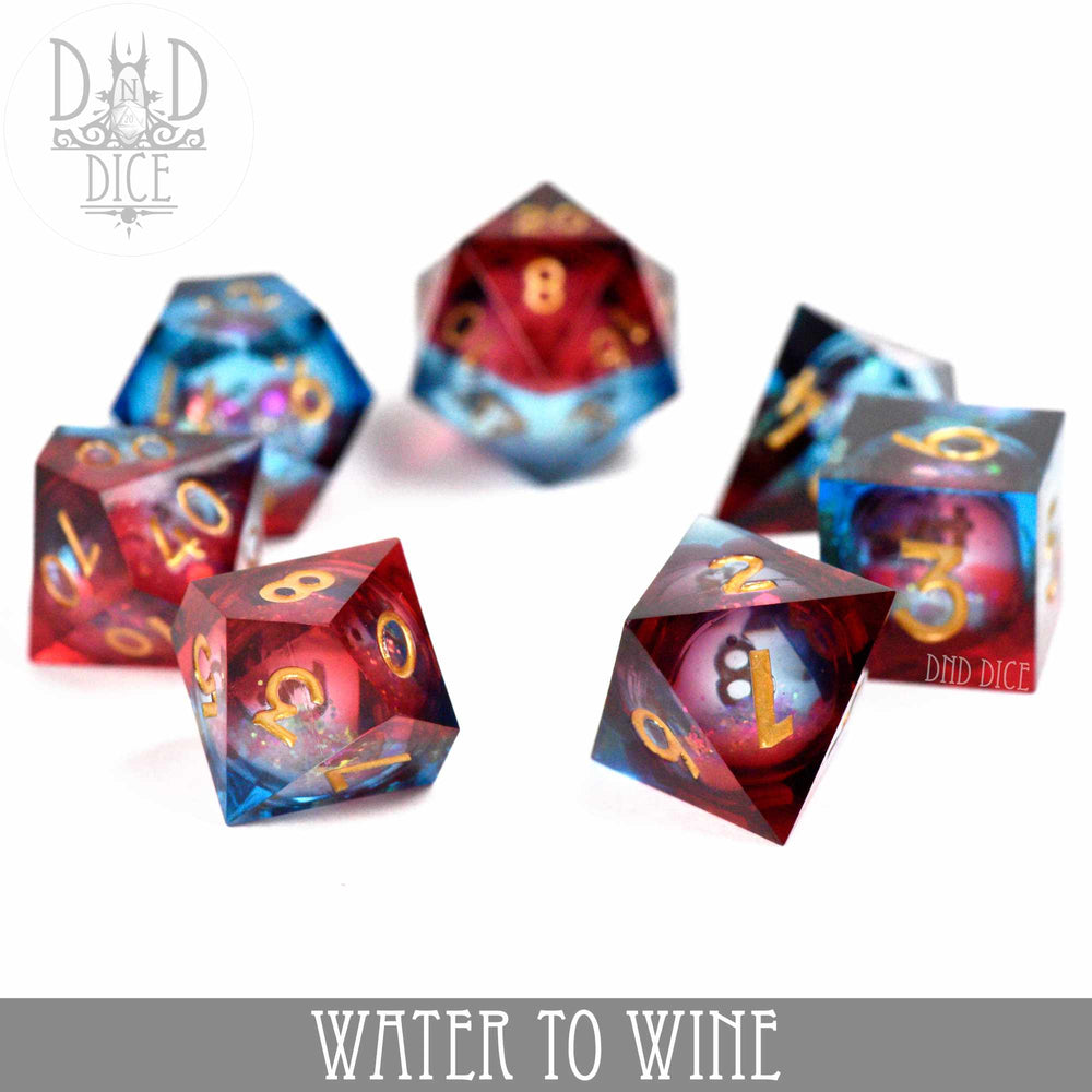 Water to Wine Liquid Core Dice Set (Online Order Only)
