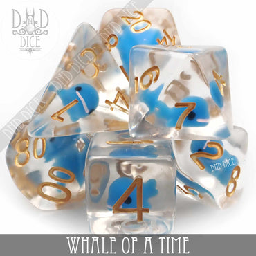 Whale of a Time Dice Set (Online Order Only)