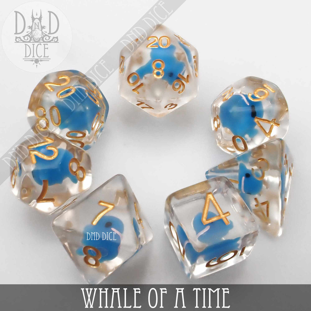 Whale of a Time Dice Set (Online Order Only)