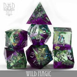 Wild Magic Handmade Dice Set (Online Order Only)