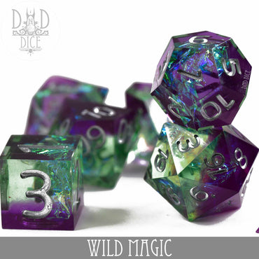 Wild Magic Handmade Dice Set (Online Order Only)