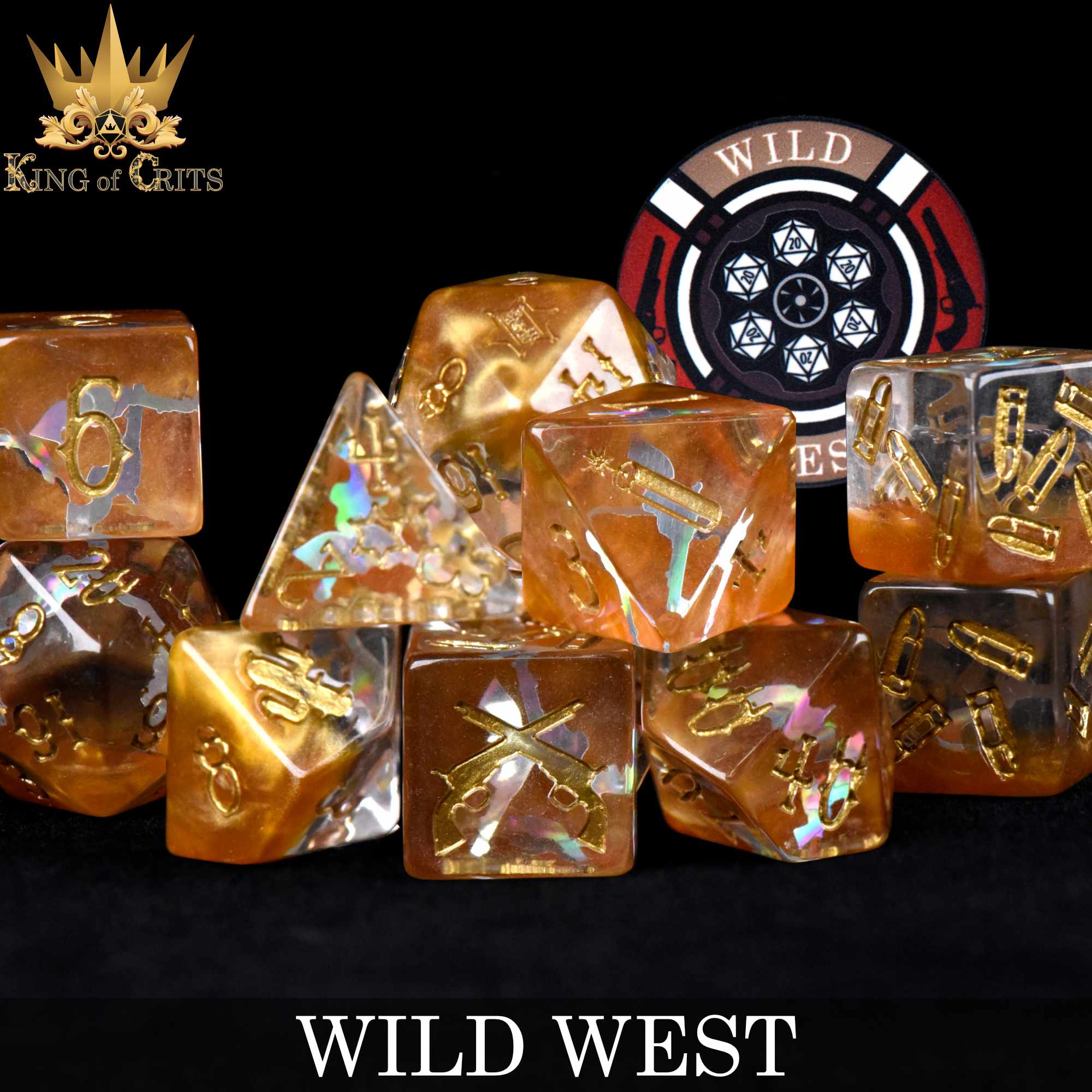 Wild West 11 Dice Set (Online Order Only)