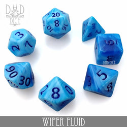 Wiper Fluid Dice Set (Online Order Only)