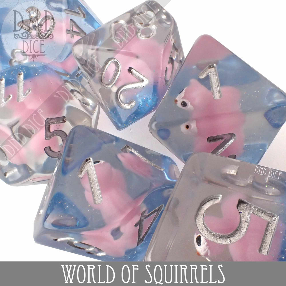 World of Squirrels Dice Set (Online Order Only)