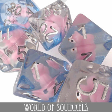 World of Squirrels Dice Set (Online Order Only)