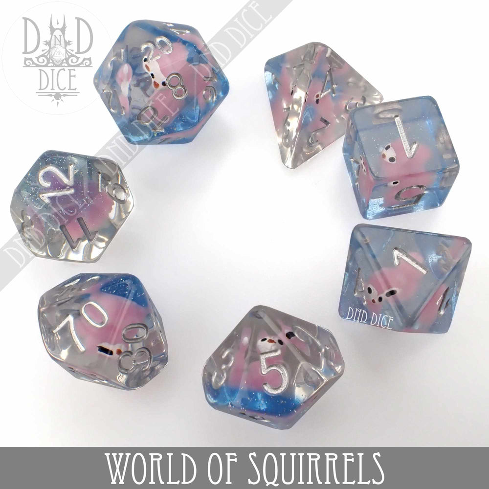 World of Squirrels Dice Set (Online Order Only)