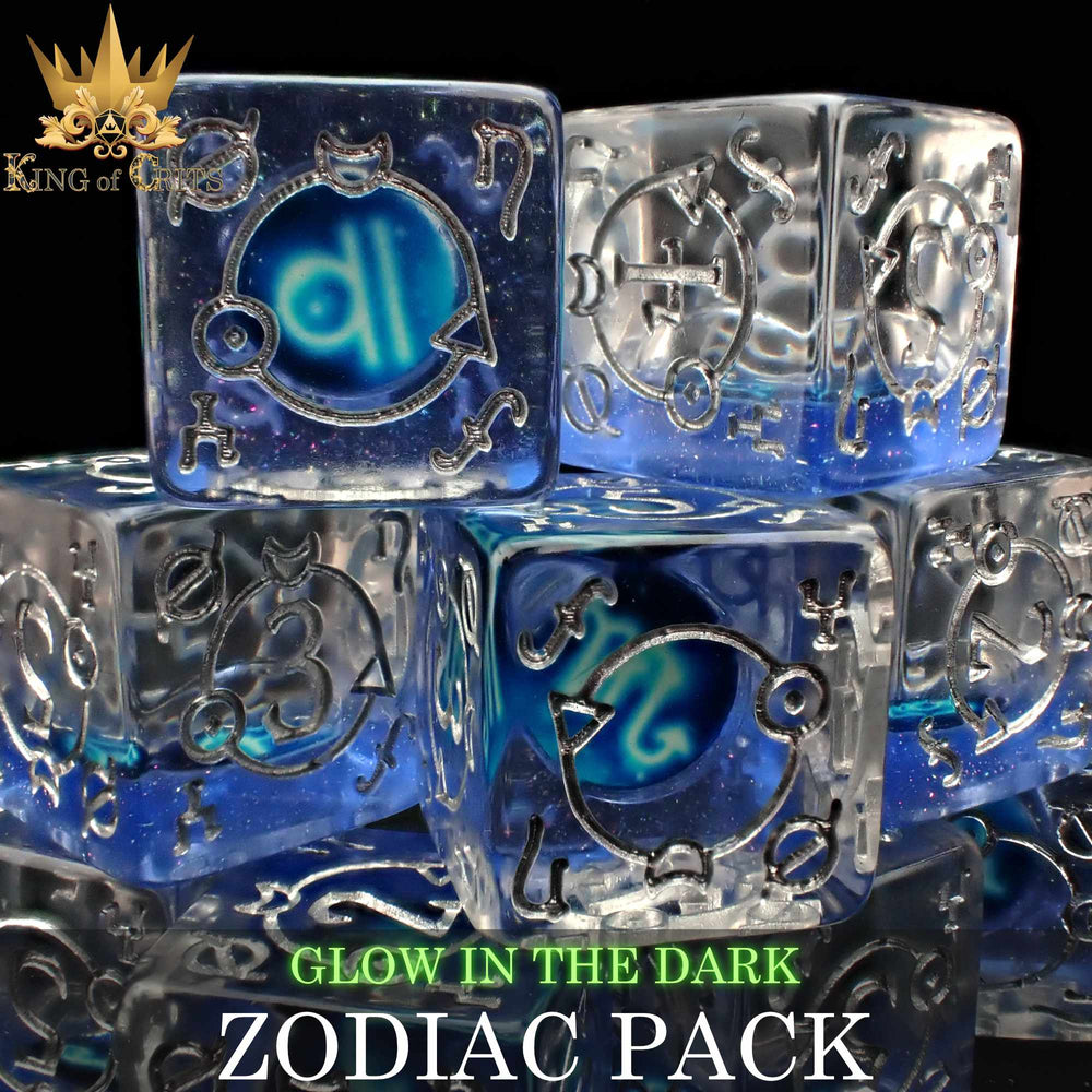 Zodiac Pack 12D6 Dice Set (Gift Box) (Online Order Only)