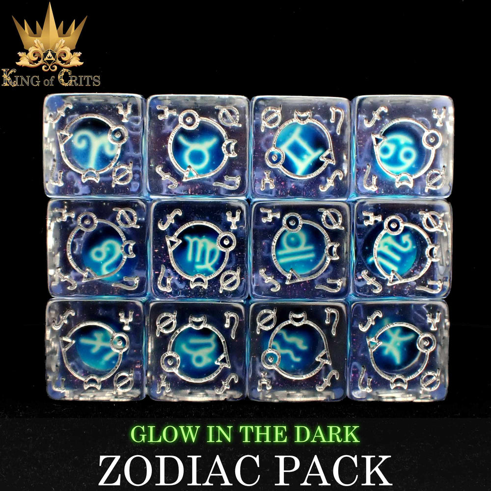 Zodiac Pack 12D6 Dice Set (Gift Box) (Online Order Only)