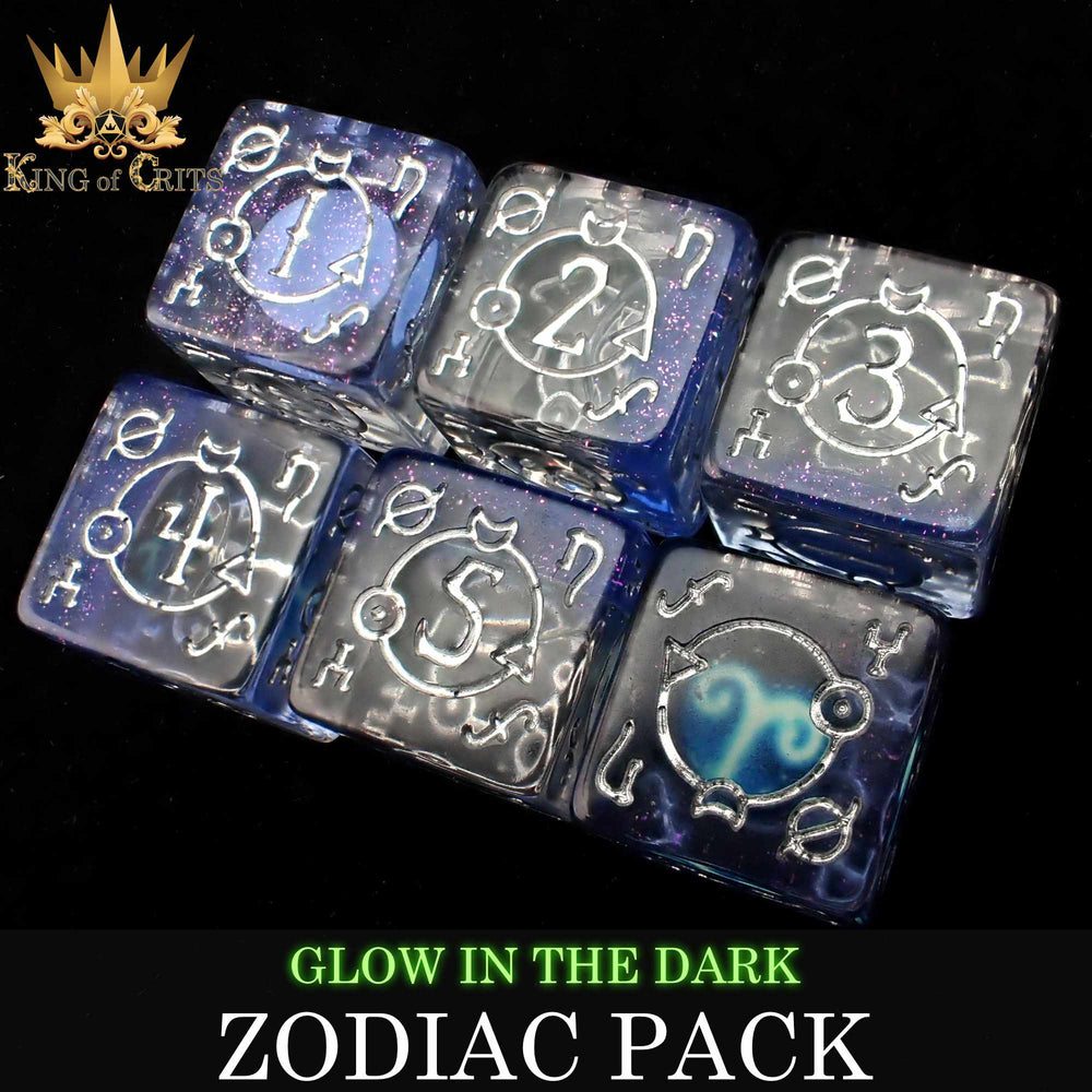 Zodiac Pack 12D6 Dice Set (Gift Box) (Online Order Only)